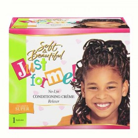 Just For Me No-Lye Conditioning Creme Relaxer Kit (Super)